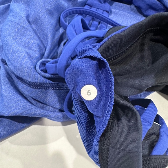 Lululemon‎ Wild Tank Top Shappire Blue- Size 6 - No Tag Size/Yes Tag Dot. - Picture 14 of 14